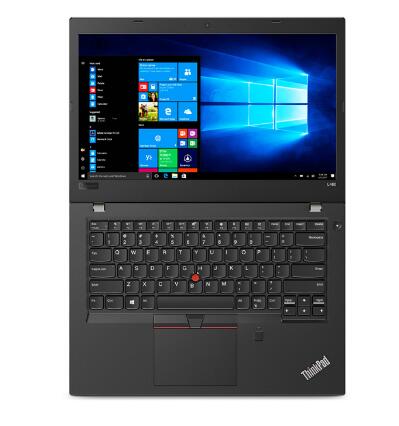联想/Lenovo ThinkPad L490 14英寸便携式笔记本电脑（i7-8565U/8G/128G+1T/2G独显） (图3)