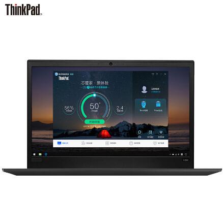 联想（Lenovo） ThinkPad E490 14英寸轻薄笔记本电脑（i7-8565U/8G/512G SSD/2G独显）黑色 (图1)